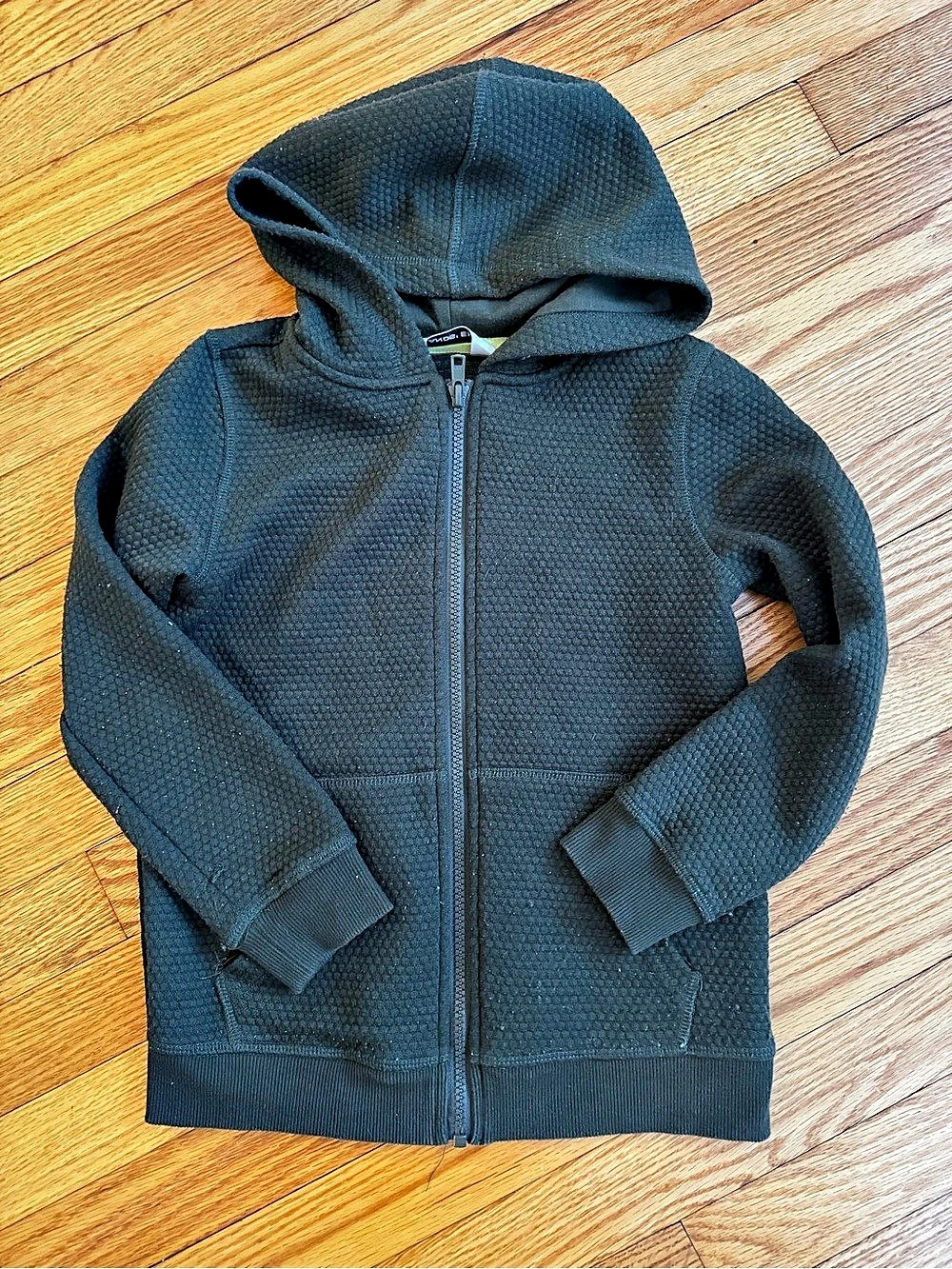 Lands' End Kids Forest Green Hooded Jacket Size Small